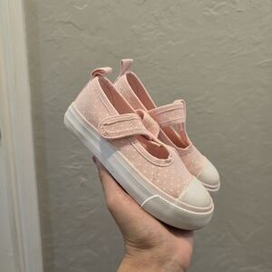 Lily & dan pink polka dot sandals 9/ 10c